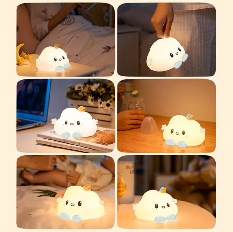 Nocna lampka led CHMURKA