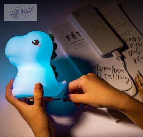 Nocna lampka led DINOZAUR