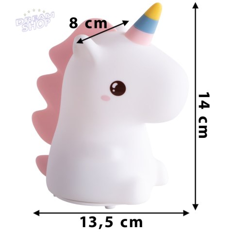 Nocna lampka led JEDNOROŻEC