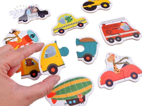 Puzzle układanka 23 ele Pojazdy Samochody maszyny budowlane ZA4750 Puzzle układanka 23 ele Pojazdy Samochody maszyny budowlane ZA4750
