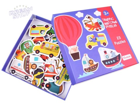 Puzzle układanka 23 ele Pojazdy Samochody maszyny budowlane ZA4750 Puzzle układanka 23 ele Pojazdy Samochody maszyny budowlane ZA4750