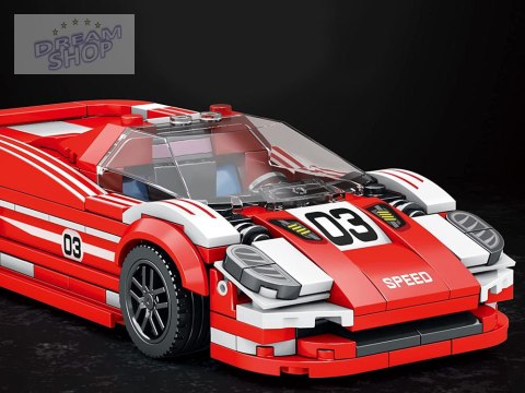 Sportowe czerwone Auto 917 Techniczne Klocki 355 ele ZA4754 Sportowe czerwone Auto 917 Techniczne Klocki 355 ele ZA4754
