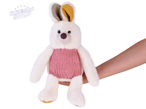 Uroczy Milutki Pluszowy królik Stefan maskotka przytulak 32cm ZA4814 KR Uroczy Milutki Pluszowy królik Stefan maskotka przytulak 32cm ZA4814 KR