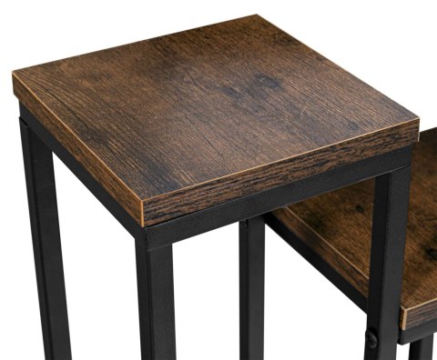 Kwietnik metalowy loft ANTIRES stojak na kwiaty