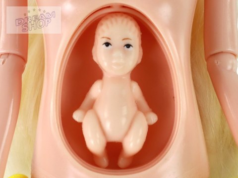 Lalka W Ciąży Mama Dziecko Lala Żółta Ciąża Lalka W Ciąży Mama Dziecko Lala Żółta Ciąża
