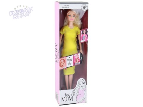 Lalka W Ciąży Mama Dziecko Lala Żółta Ciąża Lalka W Ciąży Mama Dziecko Lala Żółta Ciąża