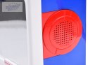 Muzyczny głośnik niebieski Boombox dla dzieci z mikrofonem IN0167