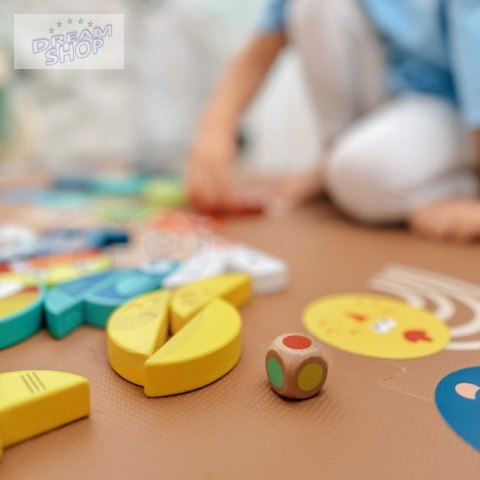 TOOKY TOY Jenga dla Dzieci Klocki Zwierzęta Gra Zręcznościowa TOOKY TOY Jenga dla Dzieci Klocki Zwierzęta Gra Zręcznościowa