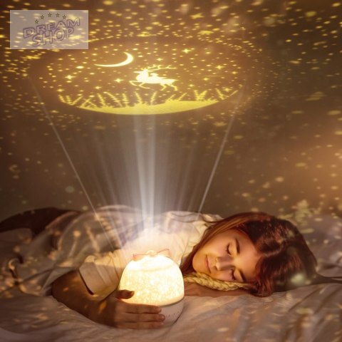 Lampka nocna projektor gwiazd GALAXY Lampka nocna projektor gwiazd GALAXY