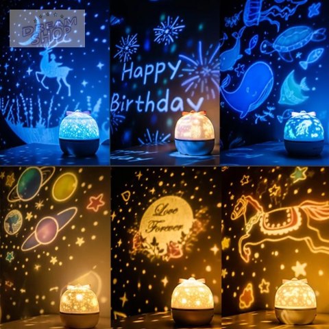 Lampka nocna projektor gwiazd GALAXY Lampka nocna projektor gwiazd GALAXY