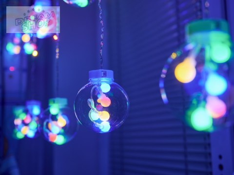 Lampki LED kurtyna kule 3m 108LED multikolor pilot Lampki LED kurtyna kule 3m 108LED multikolor pilot