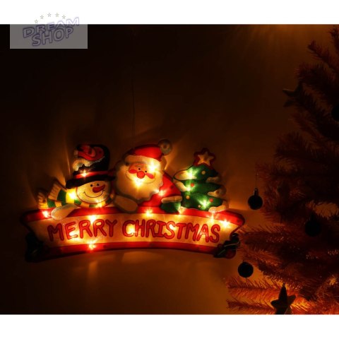 Lampki LED wisząca dekoracja świąteczna Merry Christmas 45cm Lampki LED wisząca dekoracja świąteczna Merry Christmas 45cm