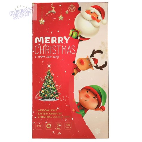 Lampki LED wisząca dekoracja świąteczna Merry Christmas 45cm Lampki LED wisząca dekoracja świąteczna Merry Christmas 45cm