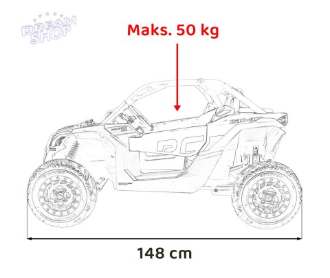Pojazd Buggy Maverick Turbo RR Niebieski Pojazd Buggy Maverick Turbo RR Niebieski