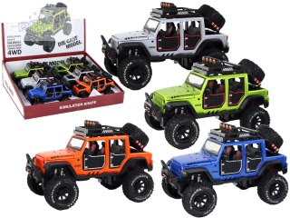 Autko Pojazd Terenowy 4x4 Światła Dźwięki 4 Kolory
