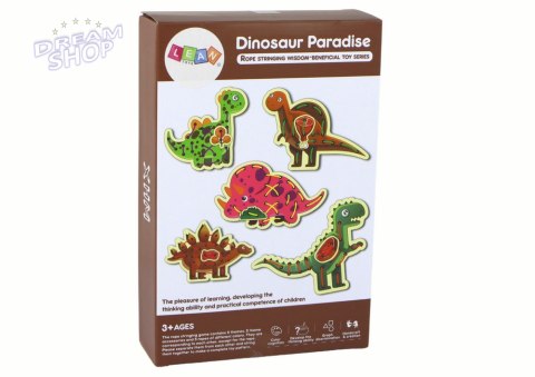 Gra Zręcznościowa Raj Dinozaurów Sznurowane Kolorowe Gra Zręcznościowa Raj Dinozaurów Sznurowane Kolorowe