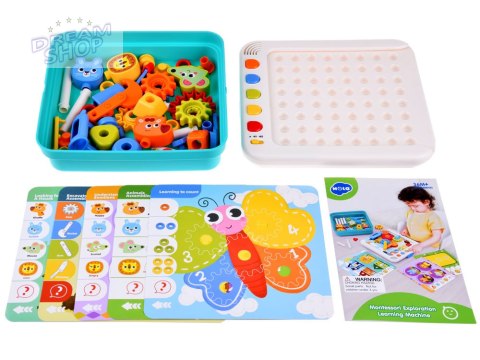 Hola interaktywny Panel nauka emocji liczb figur Montessori ZA4652 Hola interaktywny Panel nauka emocji liczb figur Montessori ZA4652