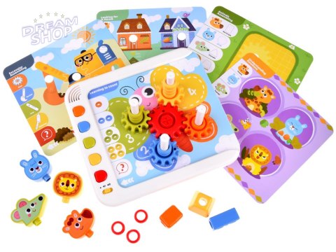 Hola interaktywny Panel nauka emocji liczb figur Montessori ZA4652 Hola interaktywny Panel nauka emocji liczb figur Montessori ZA4652