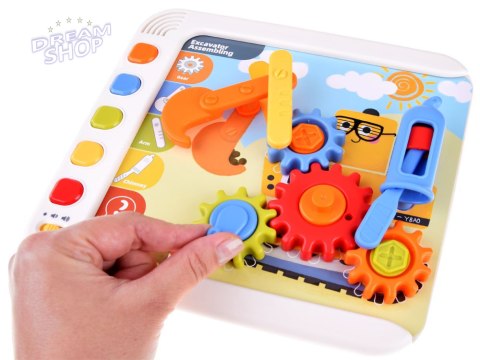 Hola interaktywny Panel nauka emocji liczb figur Montessori ZA4652 Hola interaktywny Panel nauka emocji liczb figur Montessori ZA4652