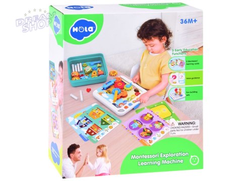 Hola interaktywny Panel nauka emocji liczb figur Montessori ZA4652 Hola interaktywny Panel nauka emocji liczb figur Montessori ZA4652