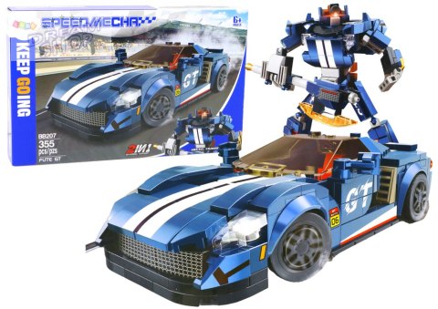 Klocki Konstrukcyjne Pojazd Auto Sportowe Robot Fute GT 355 ele. Klocki Konstrukcyjne Pojazd Auto Sportowe Robot Fute GT 355 ele.