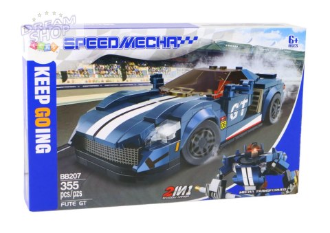 Klocki Konstrukcyjne Pojazd Auto Sportowe Robot Fute GT 355 ele. Klocki Konstrukcyjne Pojazd Auto Sportowe Robot Fute GT 355 ele.