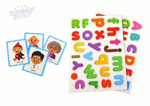 Zestaw Edukacyjnych Puzzli Magnetycznych Z Wielofunkcyjną Tablicą Zestaw Edukacyjnych Puzzli Magnetycznych Z Wielofunkcyjną Tablicą