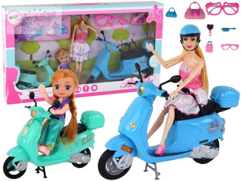 Zestaw Lalka Z Dzieckiem Skutery Zestaw Akcesoria Zestaw Lalka Z Dzieckiem Skutery Zestaw Akcesoria