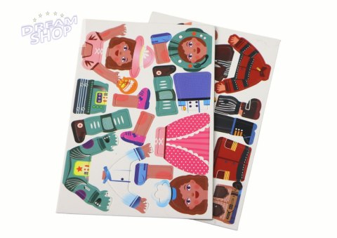 Zestaw Puzzli Magnetycznych Motyw Postaci Kreskówkowych