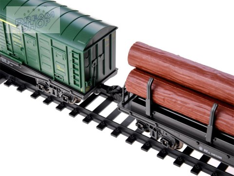 Kolejka elektryczna pociąg 185x99cm dymi paruje efekt dźwiękowy RC0622 Kolejka elektryczna pociąg 185x99cm dymi paruje efekt dźwiękowy RC0622