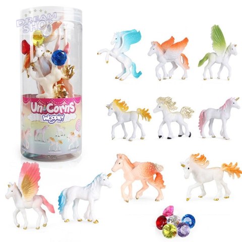 WOOPIE Zestaw Figurki Jednorożce 16 szt. WOOPIE Zestaw Figurki Jednorożce 16 szt.
