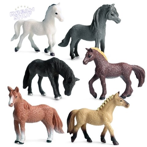 WOOPIE Zestaw Figurki Konie 16 szt. WOOPIE Zestaw Figurki Konie 16 szt.
