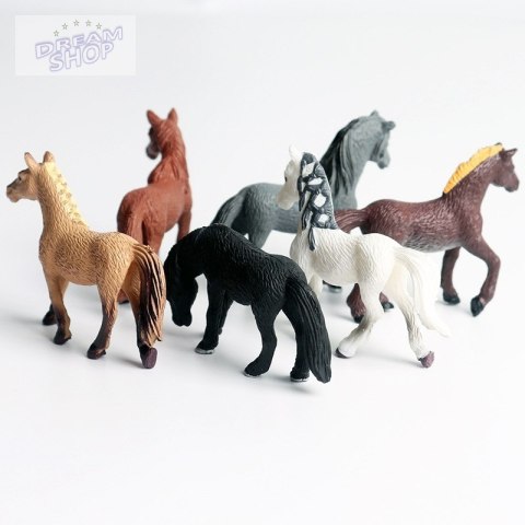 WOOPIE Zestaw Figurki Konie 16 szt. WOOPIE Zestaw Figurki Konie 16 szt.
