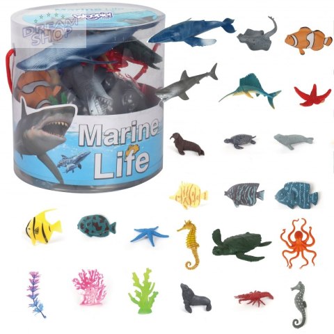 WOOPIE Zestaw Figurki Zwierzeta Morskie 34 szt. WOOPIE Zestaw Figurki Zwierzeta Morskie 34 szt.