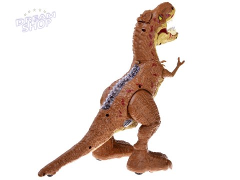 Dinozaur zdalnie sterowany gestem pilot RC 2w1 zieje ryczy świeci RC0625 BR