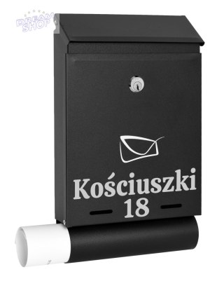 Skrzynka na listy HADVAR z napisem