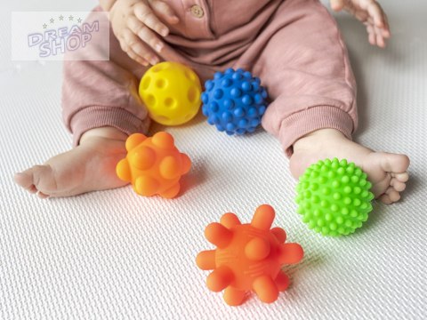 Tullo Kolorowe piłki sensoryczne Sensorki 5szt 417 Tullo Kolorowe piłki sensoryczne Sensorki 5szt 417