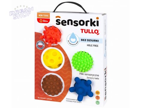 Tullo Kolorowe piłki sensoryczne Sensorki 5szt 417 Tullo Kolorowe piłki sensoryczne Sensorki 5szt 417