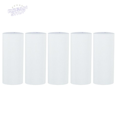 Rolki papier wkład termiczny do mini drukarki 5,7cmx4,5m 5 sztuk