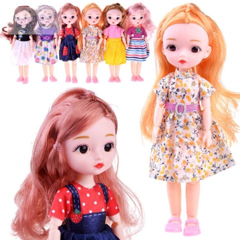 Śliczna lalka laleczka ruchome kończyny długie włosy 24 cm ZA4655 Śliczna lalka laleczka ruchome kończyny długie włosy 24 cm ZA4655