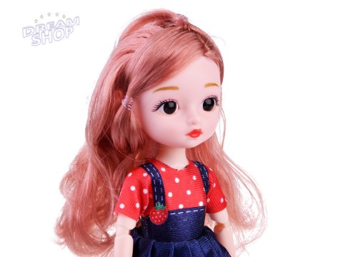 Śliczna lalka laleczka ruchome kończyny długie włosy 24 cm ZA4655 Śliczna lalka laleczka ruchome kończyny długie włosy 24 cm ZA4655