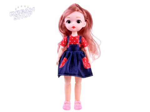 Śliczna lalka laleczka ruchome kończyny długie włosy 24 cm ZA4655 Śliczna lalka laleczka ruchome kończyny długie włosy 24 cm ZA4655