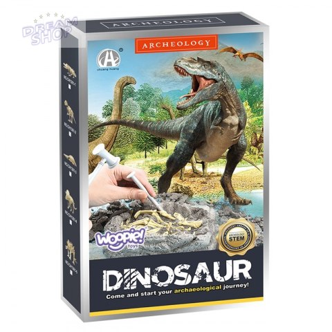 WOOPIE Zabawka Kreatywna Dinozaur Szkielet Wykopalisko Archeologiczne WOOPIE Zabawka Kreatywna Dinozaur Szkielet Wykopalisko Archeologiczne