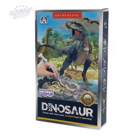 WOOPIE Zabawka Kreatywna Dinozaur Szkielet Wykopalisko Archeologiczne WOOPIE Zabawka Kreatywna Dinozaur Szkielet Wykopalisko Archeologiczne