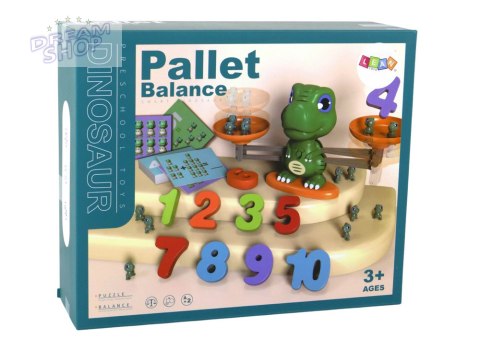Zabawka Edukacyjna Dinozaur Waga Działania Matematyczne Zabawka Edukacyjna Dinozaur Waga Działania Matematyczne
