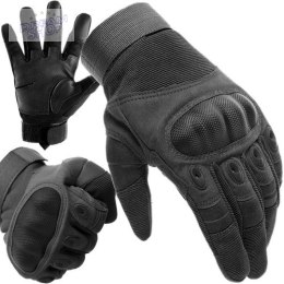 Rękawiczki taktyczne XL- czarne Trizand 21770