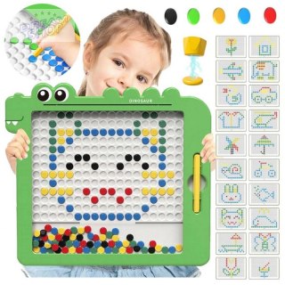 WOOPIE Tablica Magnetyczna dla Dzieci Montessori MagPad Dinozaur