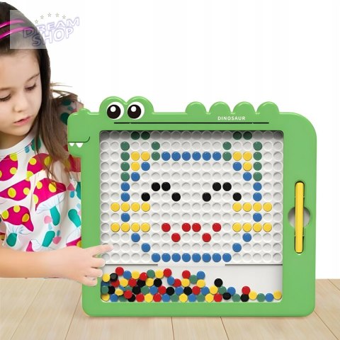 WOOPIE Tablica Magnetyczna dla Dzieci Montessori MagPad Dinozaur WOOPIE Tablica Magnetyczna dla Dzieci Montessori MagPad Dinozaur