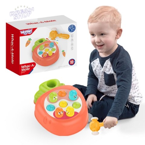 WOOPIE BABY Gra Zręcznościowa Uderz Kreta Wbijanka WOOPIE BABY Gra Zręcznościowa Uderz Kreta Wbijanka