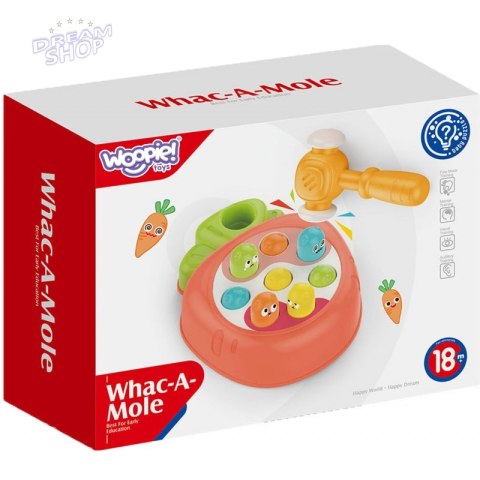 WOOPIE BABY Gra Zręcznościowa Uderz Kreta Wbijanka WOOPIE BABY Gra Zręcznościowa Uderz Kreta Wbijanka